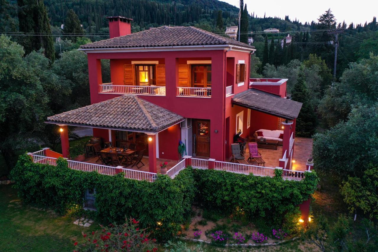 Postatiko Holiday Home Central Corfu Kinopiásztesz Kültér fotó