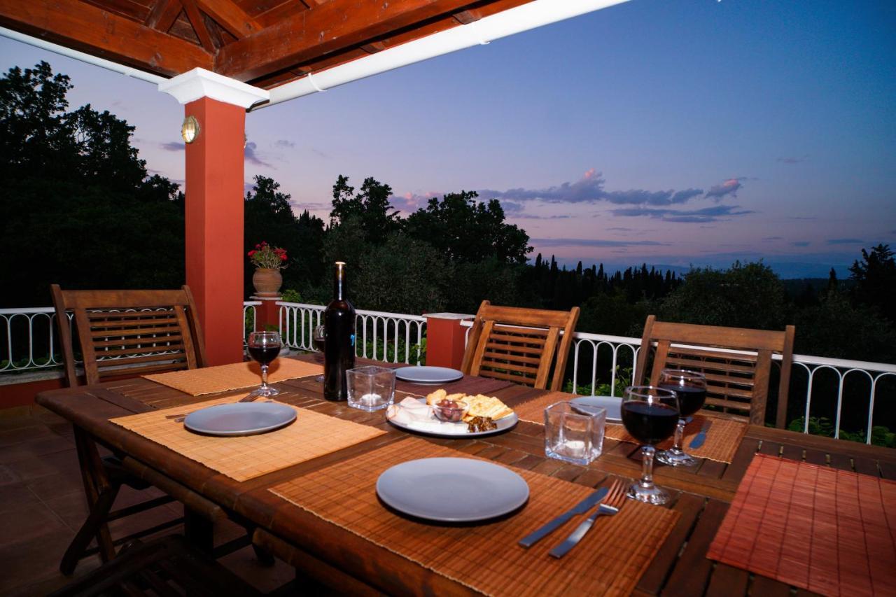 Postatiko Holiday Home Central Corfu Kinopiásztesz Kültér fotó